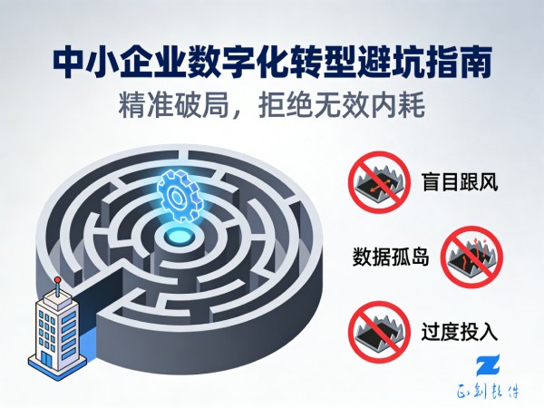 中小企业数字化转型避坑指南：精准破局，拒绝无效内耗