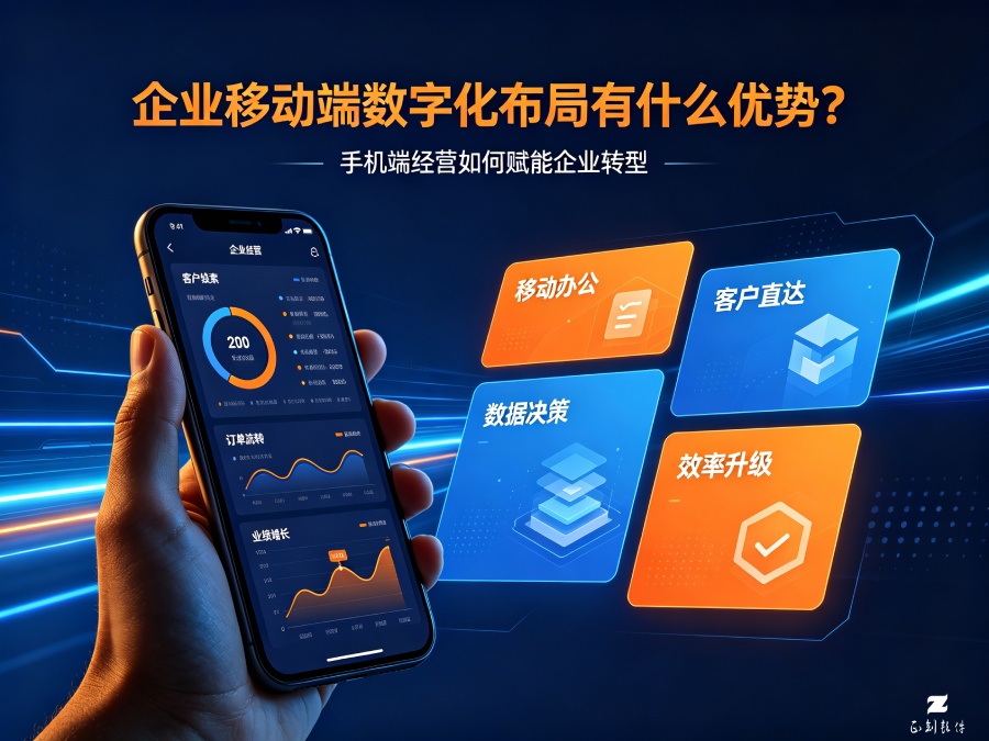 企业移动端数字化布局有什么优势?手机端经营如何赋能企业转型-正创软件