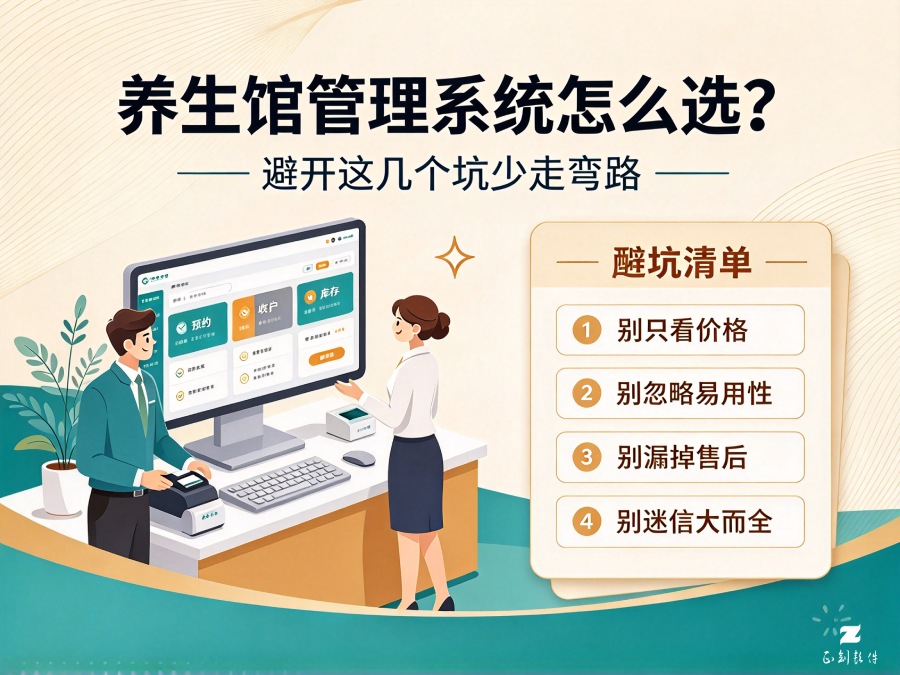 养生馆管理系统怎么选？