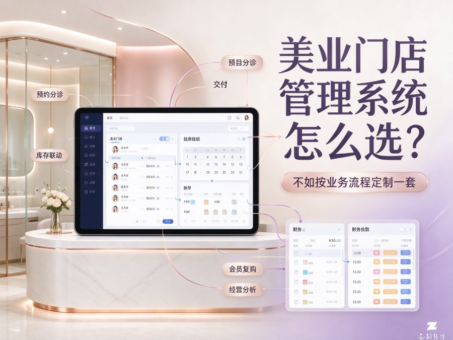 美业门店管理系统|济宁正创软件