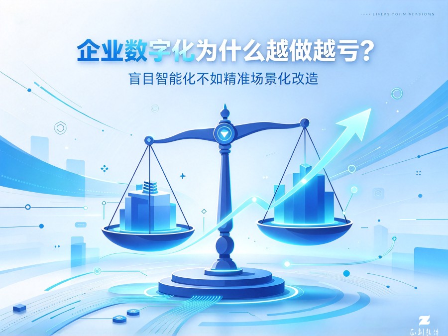 企业数字化为什么越做越亏